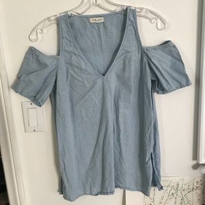 MAKE OFFERS💛Urban Outfitters Cut Out Shoulder Top